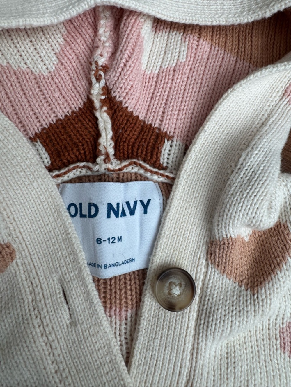 Old Navy Baby Girls Hooded Cardigan - Picture 4 of 5